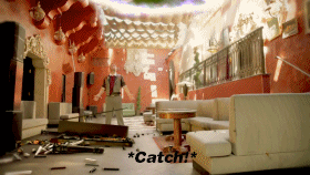 themadmanintheclouds:  BOOKER, CATCH!(x) Making his way through the floating city