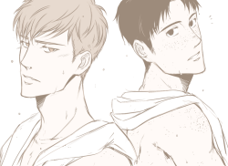 miyajimamizy:  After a bath, Jean with his