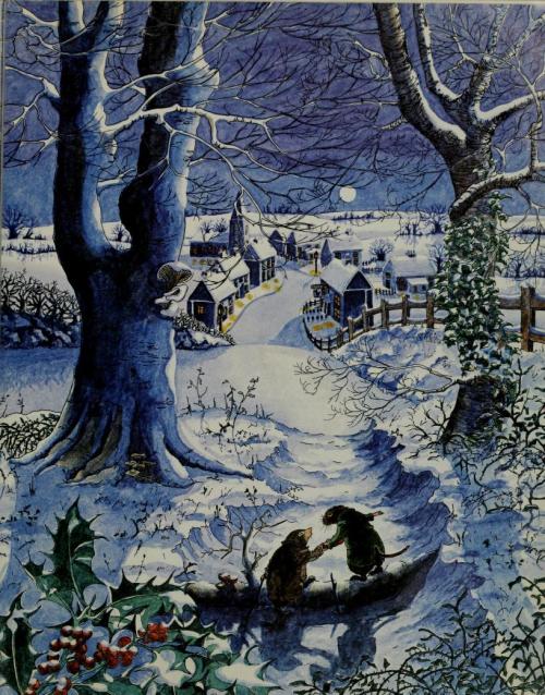 Mole&rsquo;s Christmas, or, Home Sweet Home (from The Wind in the Willows by Kenneth Grahame. (1