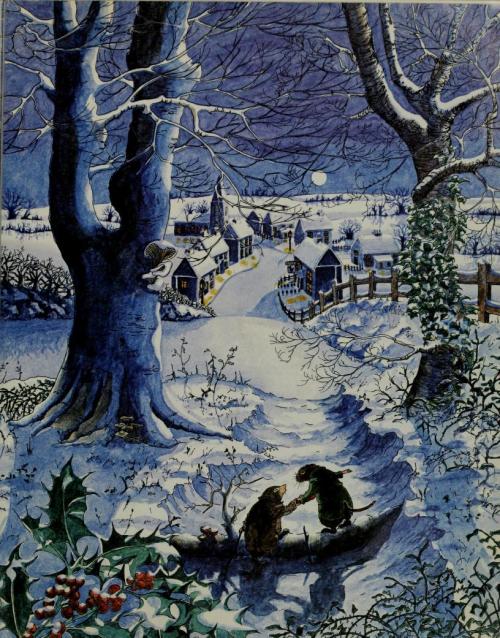 Mole’s Christmas, or, Home Sweet Home (from The Wind in the Willows by Kenneth Grahame. (1984)