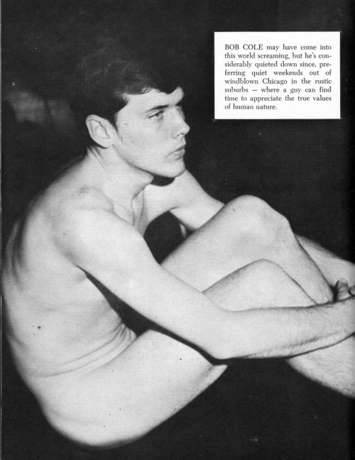 From PREMIERE magazine No 2 (1968)Model is Bob Cole