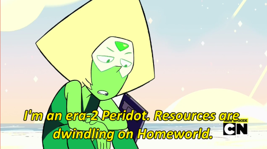 What Peridot Lacks