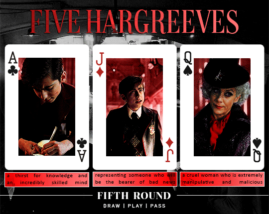seance:THE HARGREEVES SIBLINGS+ playing card meanings in cartomancy.