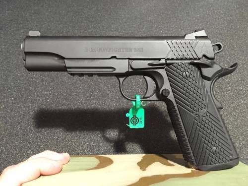 From Larry Vickers:New BCMGUNFIGHTER 1911 made by Wilson Combat is being shown here at SHOT 2015 at 