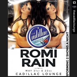 See everyone at the @thecadillaclounge in