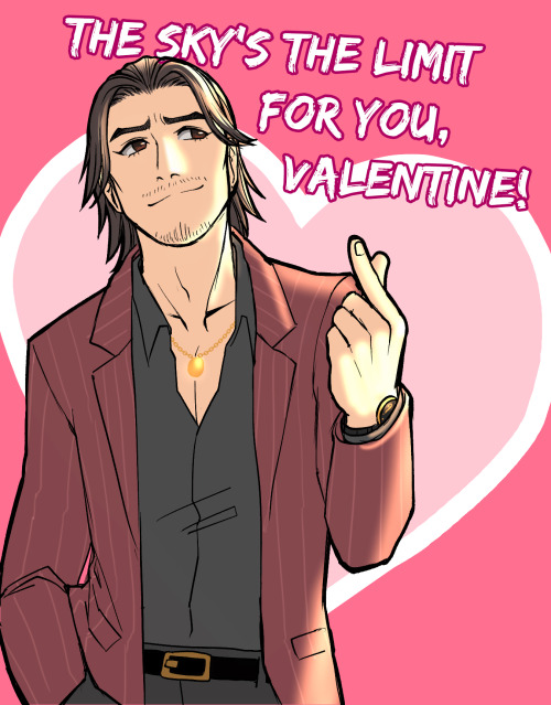 Hehehehehe  I made a bunch of Ykz-related Valentines just for shits and giggles bc I love Valen