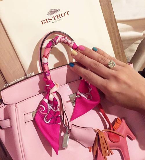 Last night #hermes Birkin 25 in Sakura, Rodeo in Azalée (presso Forte dei Marmi)