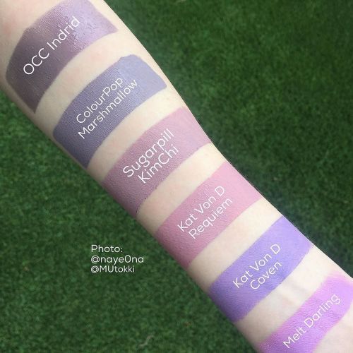 sugarpillcosmetics:Thank you SOOO much for the comparison swatches, @naye0na @mUtokki! You guys ru