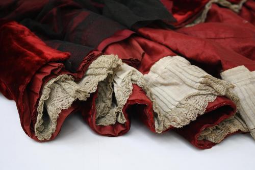 Velvet and Net Tea Gown, ca. 1891-93David Kemp & Son, Glasgowvia Kelvingrove Museum…and y