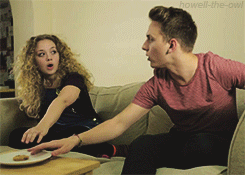 15 Days of YouTube Day 5 - Favorite Sketch - The Guilty Biscuit (Carrie Fletcher and Jack Howard)