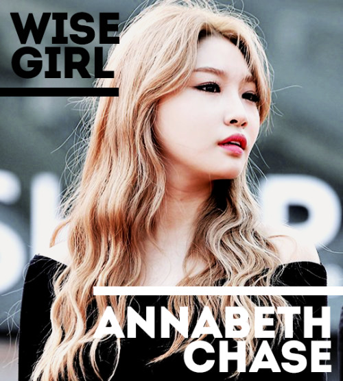 senmitsuji: favorite fancasts: kim chungha as annabeth chase; daughter of athena “This is Annabeth,”