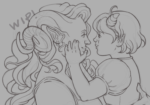 draw Marion and little Jester, try not to cry, cry a lot ; _ ; 