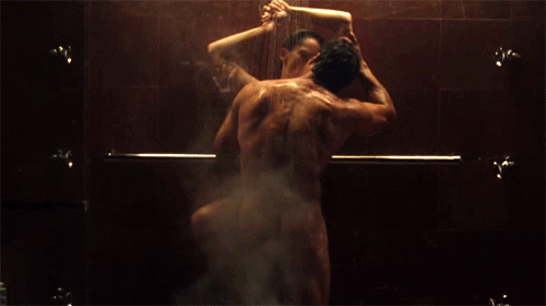 nakedwarriors:  Sylvester Stallone ~ Shower porn pictures