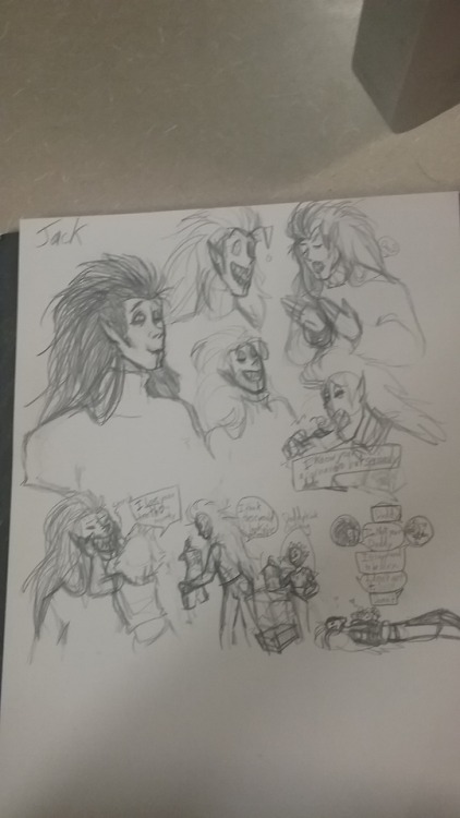 Man I haven&rsquo;t posted content in forever. Here are some recent drawings. Along with a Jack page