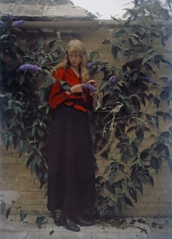 misswallflower:Christina, 1913 by Mervyn O’Gorman 