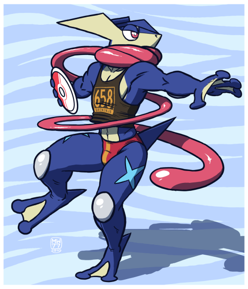 Izzyink: Mad Ninja Throwing Skillz  Since Greninja Is Already Good At Throwing Shuriken,