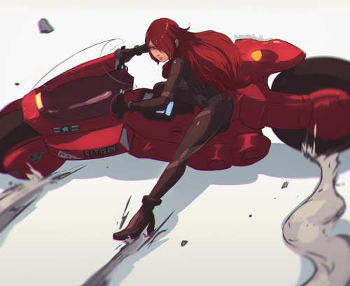 cyberclays:Mitsuru x AKIRA - fan art by Koyorin