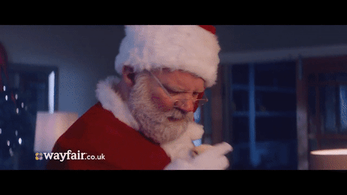 Wayfair have the most handsome Santa of 2018, so far.