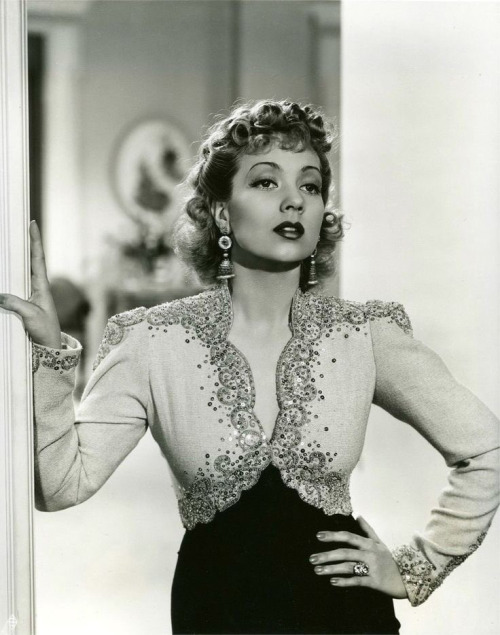 This beautifully beaded jacket was first seen on Ann Sothern as Flo Addams in the 1940 film Brother 