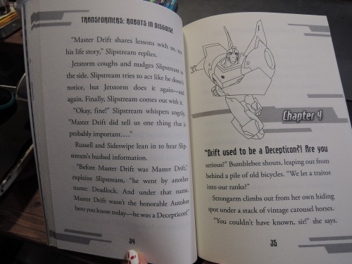 Just finished reading Drift’s Samurai Showdown.It’s a nice kid’s book (you can tell by the font size