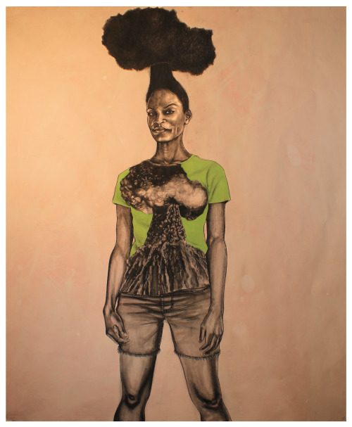 ∆ Robert Pruitt | Afrofuturist, Illustrator, Brown Paper Man, Charcoal King, Mr. Hair Did, Cosmic Ch