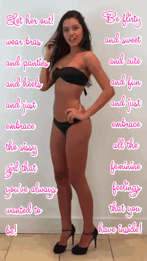 Asissycalledpoppy:i Feel So Sexy In Bras, Panties And Heels!!