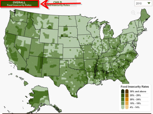 racismschool:Food Inequality While the national average for those with food insecurity in their home