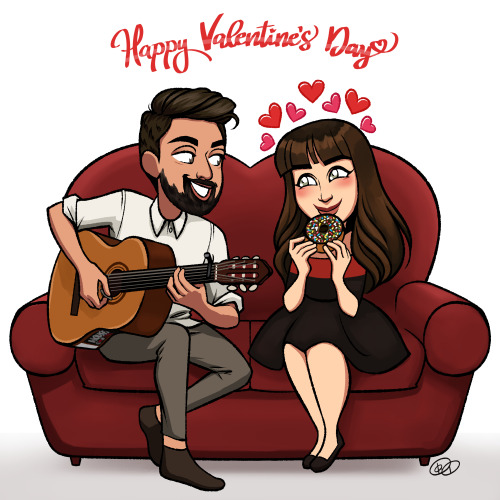 dresdoodles:Valentine’s Day Commissions! 