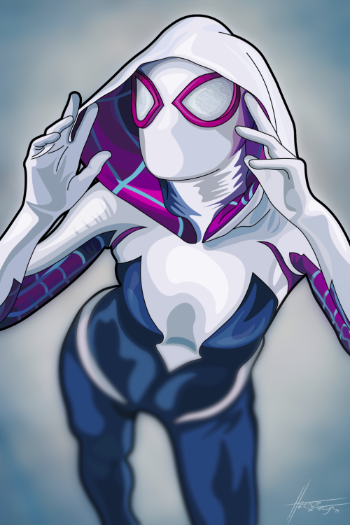 hectordetroya:  Spider-Gwen - Hendo Art 