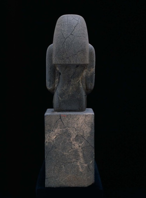 theancientwayoflife:~ Statue of Lady Sennuwy.Culture: EgyptianPeriod: Middle Kingdom, 12th Dynasty, 
