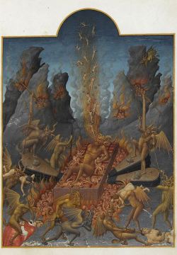 chimneyfish:  Hell, from Les Très Riches Heures du duc de Berry, 1411-16 Limbourg Brothers 