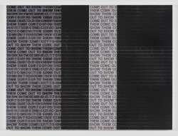 contemporaryartdaily:  Glenn Ligon at Regen