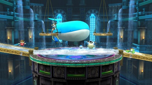 ssb4dojo:  Kalos Pokemon League complete with Rayquaza and Wailord