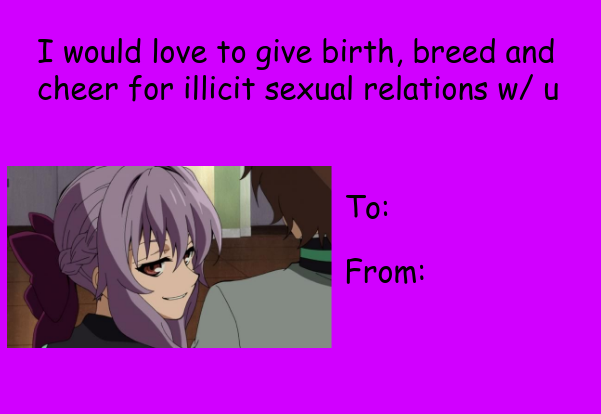Owari No Socials — Ah the good ol' valentines card memes. Happy...