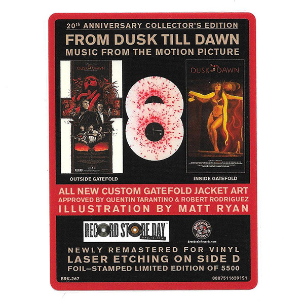 stevesrecords:  From Dusk Till Dawn: Music From The Motion Picture  Brookvale Records,