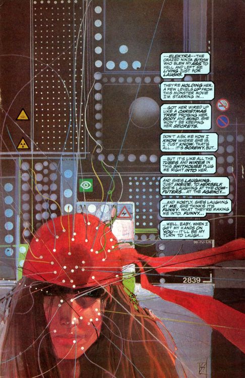 “She’s Laughing”Elektra: Assassin #3 (October 1986)Frank Miller and Bill SienkiewiczEpic / Marvel Co