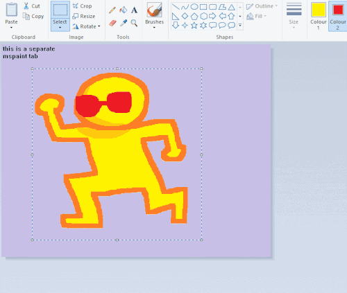 Ms Paint. You Know Her. U Used Her Age 8 To Make Loads Of Rainbow Ovals All Over The Canvas And Then