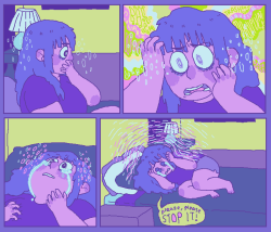 gloomypunks:  panic attack  i love the comics