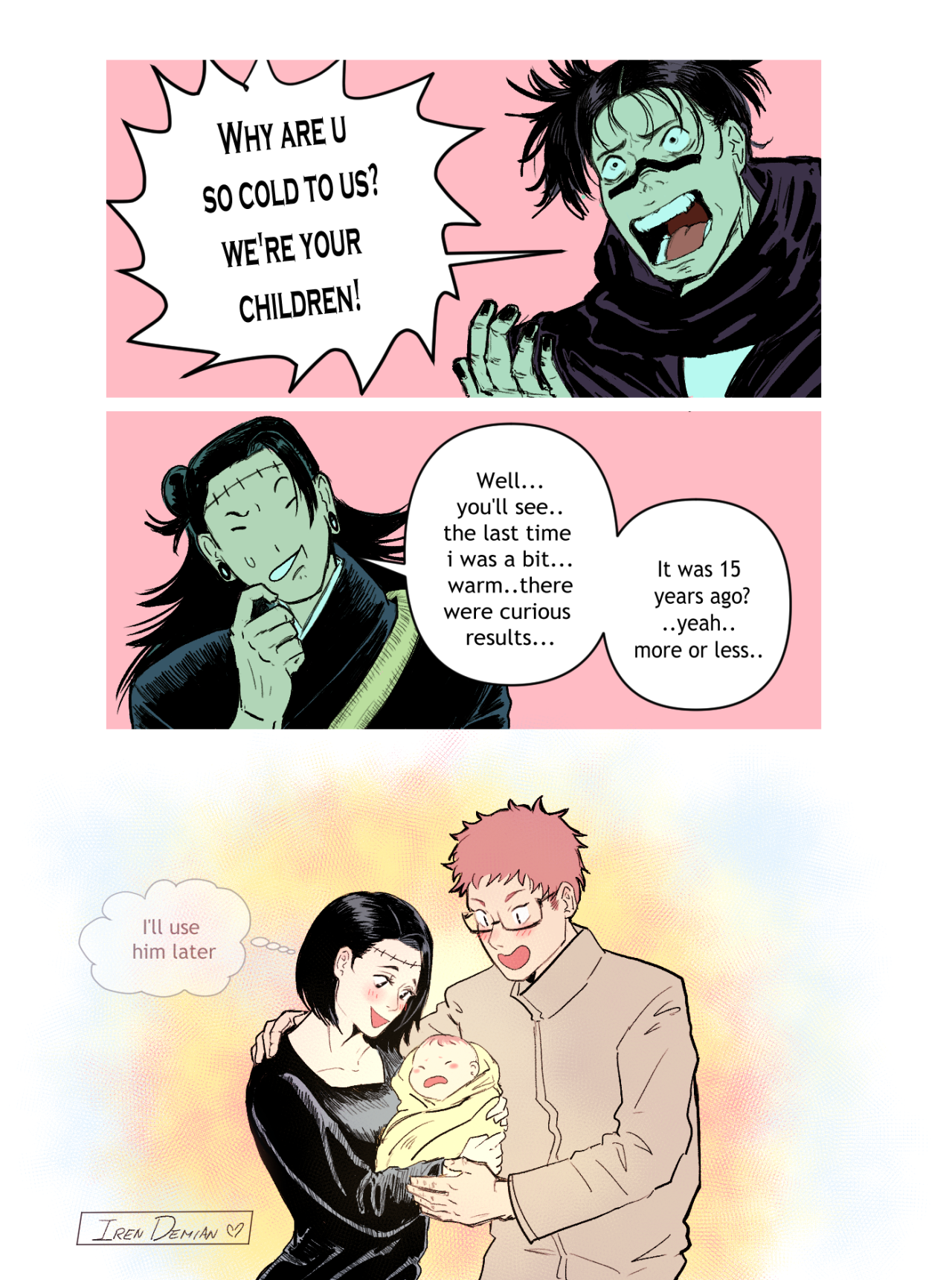 Kenjaku x jin
