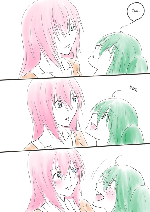 ryuukitsune:  And part two of the Negitoro comic I translated before. (a little later than expected, I got tangled into some stuff) I’m guessing as soon as Luka’s done eating, she’s gonna realize what she missed out on this time and take care of
