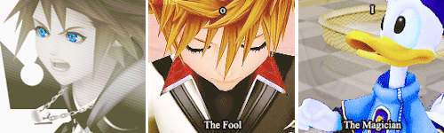 caerberus:  KINGDOM HEARTS + MAJOR ARCANA TAROT CARDS;[insp]