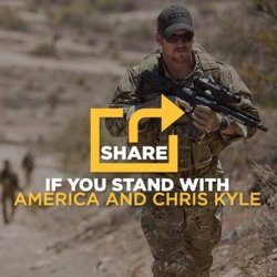 sexysoldiers:  February 2, 2013 we lost a Hero, Navy SEAL Chris Kyle.  Thank you for your service and sacrifice, you will never be forgotten.