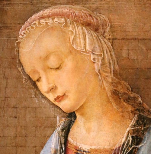  Domenico Ghirlandaio - Madonna and Child. Detail. 1470 