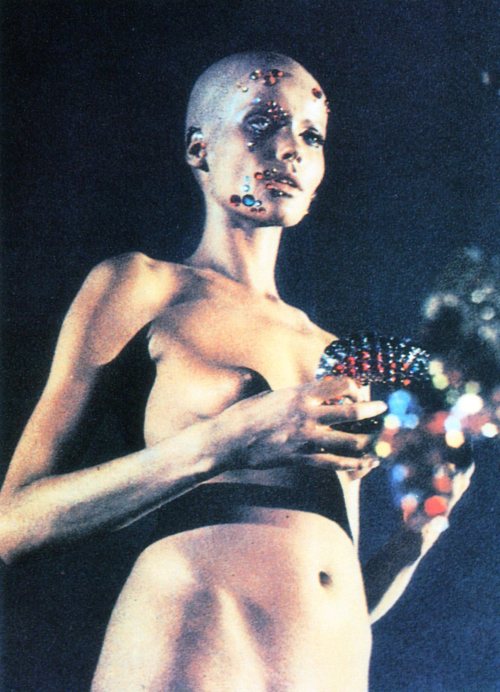 thedoppelganger:Veruschka, Salome, Carmelo Bene, 1972