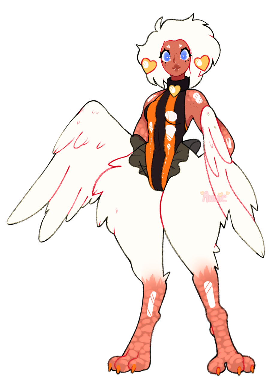 eggsbaconmilk: First monster of the month Hillia the Harpy: $40 