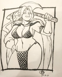 chillguydraws: Inktober 2017  Day 10 - Ogre  Princess (Barbarian) Fiona  &lt; |D’‘‘‘‘