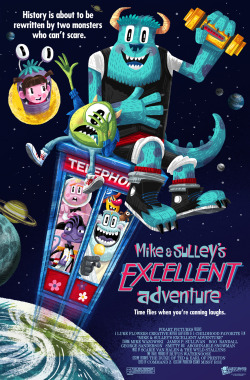 Xombiedirge:  Pixar Poster Mashups Series By Luke Flowers 