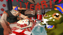 strafegame:    Get STRAFE® for ů today to celebrate our bloody B-day. https://www.chrono.gg   