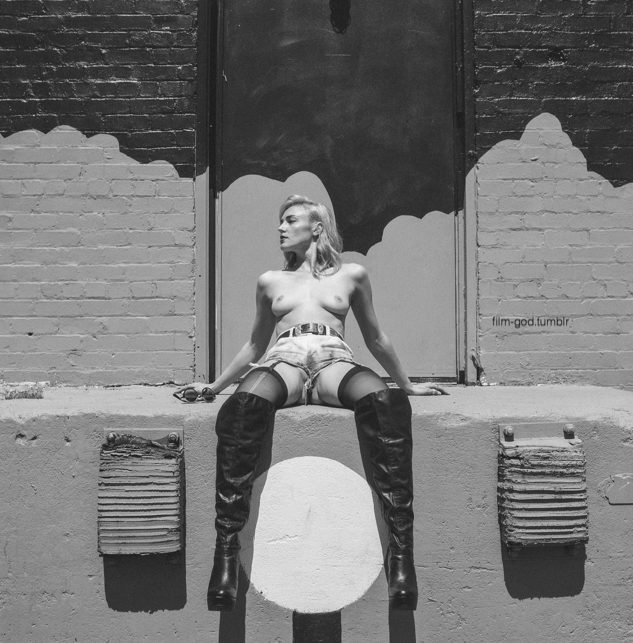 film-god:SashaPhotographed by Q. OliverRolleiflex 2.8D + Ilford SFX 200