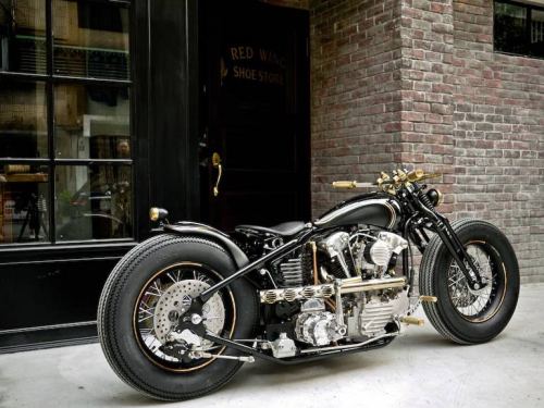 Harley Knucklehead by Rough Crafts &amp; Zero Engineering